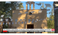 vallermosa santa maria la piccola chiesa campestre della grande devozione