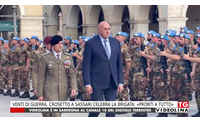 venti di guerra crosetto a sassari celebra la brigata pronti a tutto