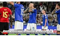 nazionale due rossobl in campo nella stessa gara non accadeva da 16 anni
