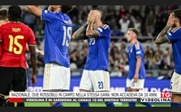 nazionale due rossobl in campo nella stessa gara non accadeva da 16 anni