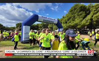 cagliari la camminata del cuore a molentargius corre la solidariet