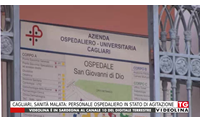 cagliari sanit malata personale ospedaliero in stato di agitazione