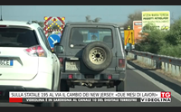 sulla statale 195 al via il cambio dei new jersey due mesi di lavori