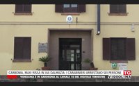 carbonia maxi rissa in via dalmazia i carabinieri arrestano sei persone