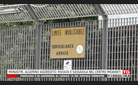 monastir algerino aggredito rivolta e sassaiola nel centro migranti