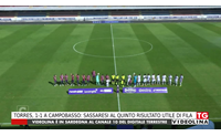 torres 1 1 a campobasso sassaresi al quinto risultato utile di fila