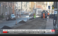 cagliari nuovo cantiere in viale sant avendrace al via i lavori sull asfalto