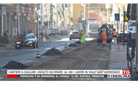cantieri a cagliari asfalto da rifare al via i lavori in viale sant avendrace