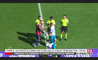 torres un punto in campo ma fuori dallo stadio tensione tra i tifosi