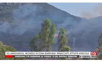 villamassargia incendio in zona biarrubia minacciate attivit agricole