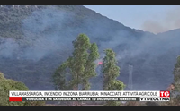 villamassargia incendio in zona biarrubia minacciate attivit agricole