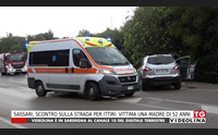 sassari scontro sulla strada per ittiri vittima una madre di 52 anni