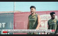 cagliari contro la juve prima volta senza deiola rodriguez gi in campo