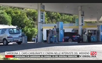 sardegna 1 caro carburante e cinema nelle interviste del weekend