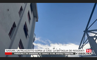 sassari un palazzetto sopra le case la battaglia dei residenti