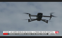 sassari un campo droni in una scuola il primo per scopi didattici