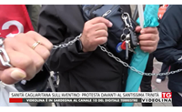 sanit cagliaritana sull aventino protesta davanti al santissima trinit