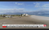 cagliari l arte della manutenzione racconta le ferite del poetto