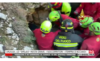 urzulei lo speleo resta grave i soccorritori tempra d acciaio