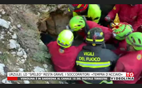urzulei lo speleo resta grave i soccorritori tempra d acciaio