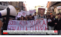 anche a cagliari la protesta degli studenti no armi ma fondi per la scuola