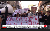 anche a cagliari la protesta degli studenti no armi ma fondi per la scuola