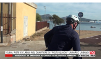 olbia piste ciclabili nel quartiere di poltu quadu un parco urbano