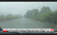 stop al caldo da luned piogge e temporali sull isola temperature gi