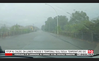 stop al caldo da luned piogge e temporali sull isola temperature gi