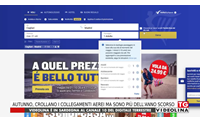 autunno crollano i collegamenti aerei ma sono pi dell anno scorso