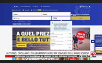 autunno crollano i collegamenti aerei ma sono pi dell anno scorso