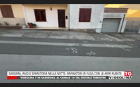 sardara raid e sparatoria nella notte rapinatori in fuga con le armi rubate