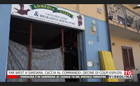 far west a sardara caccia al commando decine di colpi esplosi