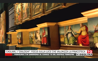 cagliari i dialoghi focus sulla luce che valorizza la pinacoteca