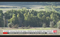 alghero via alla pulizia dei canali contro gli allagamenti nelle borgate