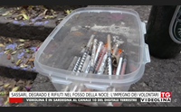 sassari degrado e rifiuti nel fosso della noce l impegno dei volontari