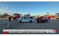 olbia violento scontro all isola bianca muore motociclista 52enne